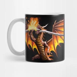 Fire breathing dragon Mug